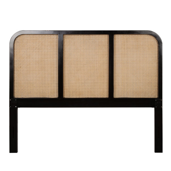 Birch Lane™ Boone Solid Wood and Cane Headboard & Reviews Wayfair